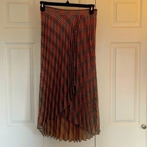 H&M long pleated skirt, size 6